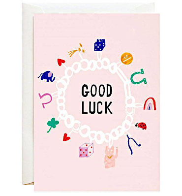 "Lucky Symbols" card by Mr. Boddington's Studio from Paper Source