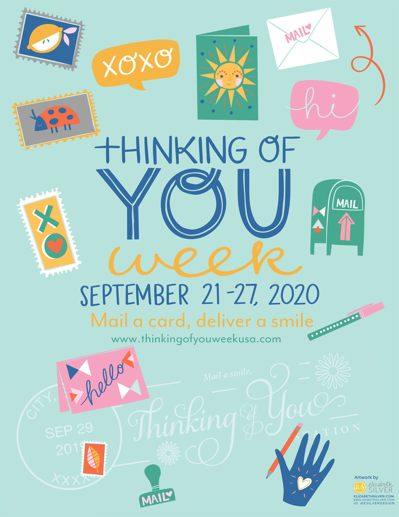 Thinking of You Week poster