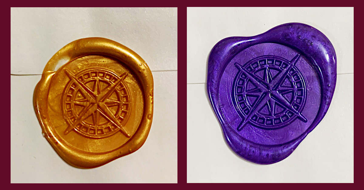 Compass Rose Wax Seals