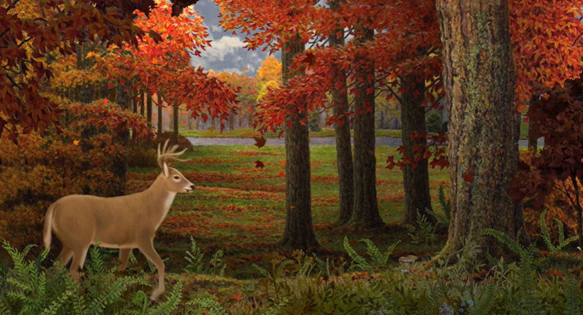 Still image from Jacquie Lawson e-card