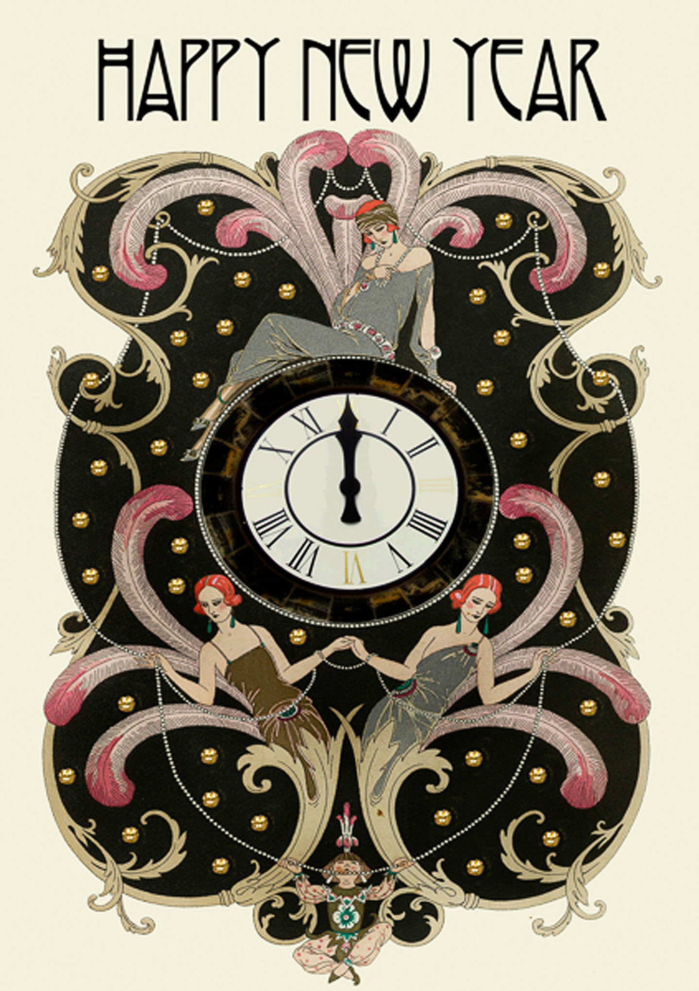 Madame Treacle New Year card